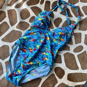 Vintage one piece swim suit
